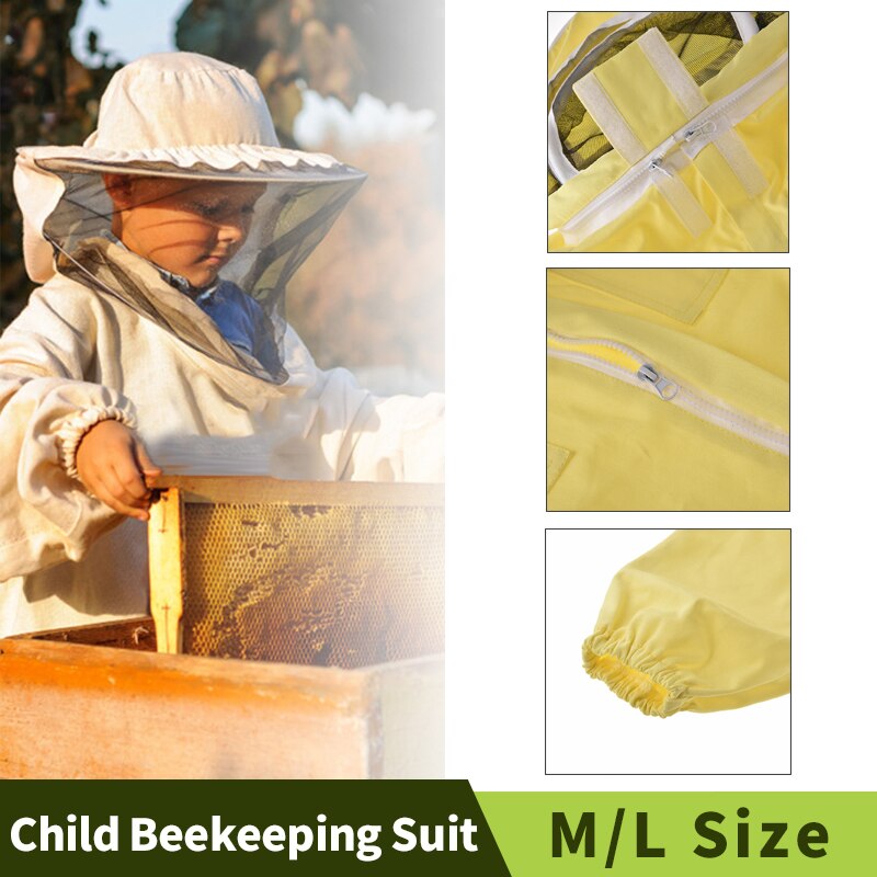 Mosquito Pak Imker Pak Bee Bescherming Bijenteelt Beschermende Pak Voor Kinderen Bee Gereedschappen Profesional Bijenteelt Pak Kids