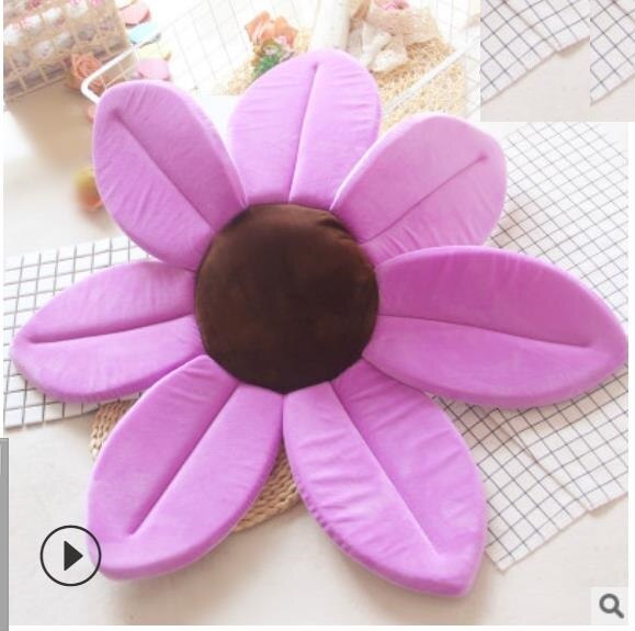 Newborn Baby Bathtub Foldable Blooming Bath Flower Bath Tub for Baby Blooming Sink Bath For Baby Play Bath Sunflower Cush: 7