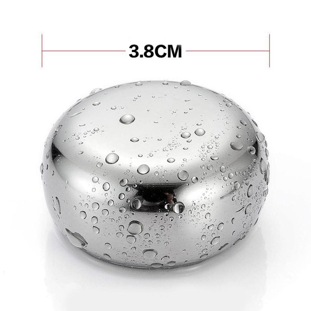 6Pcs Stainless Steel Chess Shape Ice Cubes Reusable Whiskey Wine Chilling Stones for Kitchen Dining Bar Kitchen Tools Gadgets