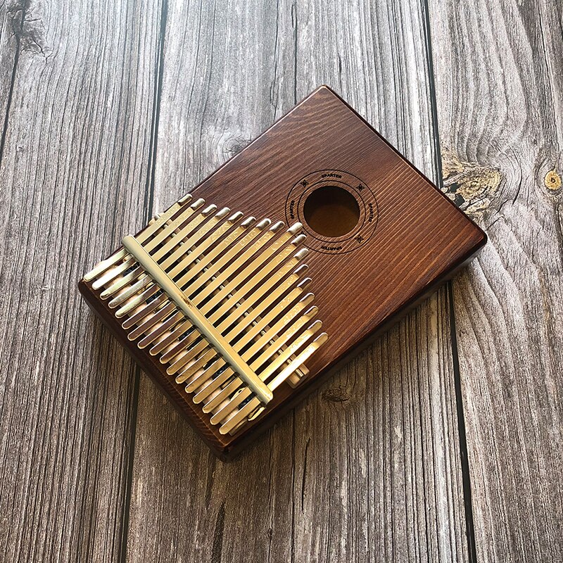 17 Keys Kalimba Mbira Sanza Likembe Thumb Piano Rosewood Instrument Traditional African Music Instruments 17 tone