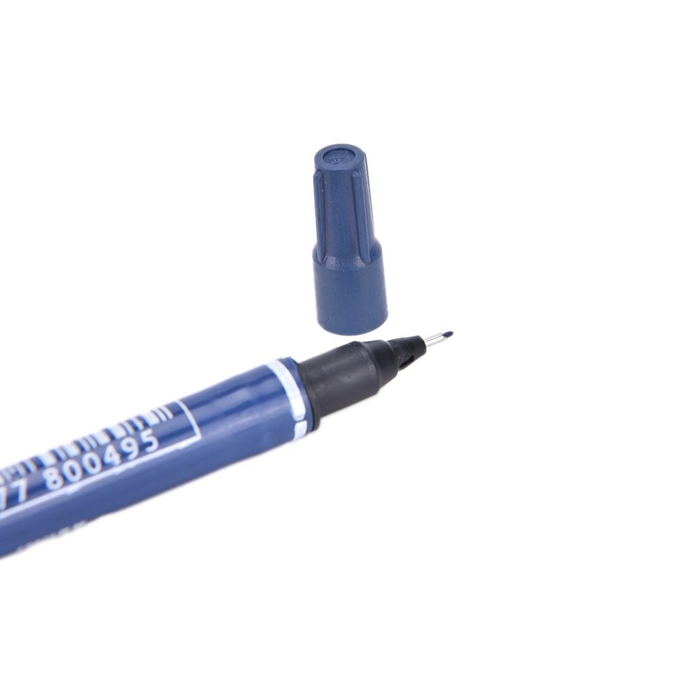Permanente Marker Pen Twin Tips Verdubbeld Headed Haak Lijn Voor CD DVD Media Disc stationaire