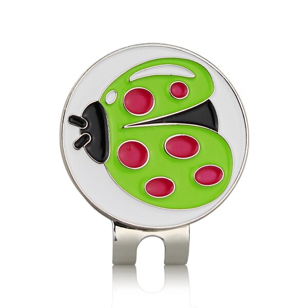 1pcs Golf Ball Maker With Golf Hat Clip Magnetic Alloy Marker Golf Accessories Animal style 24 Kinds For Choic: Q