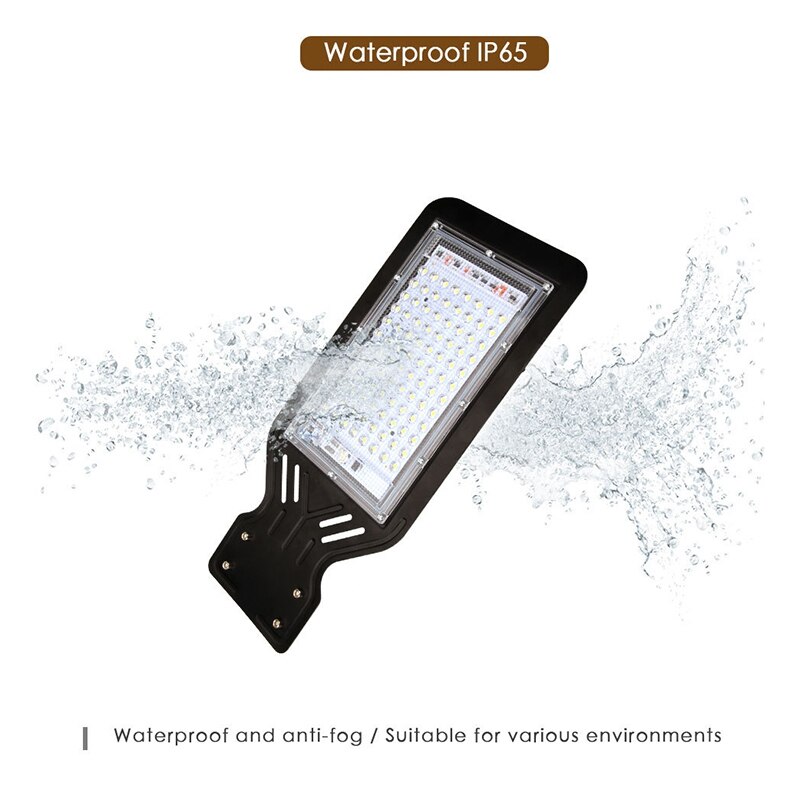 100W LED Street Light 110V 220V Floodlight Wall Light Outdoor Garden Road Street Pathway Spot Light IP65 Waterproof