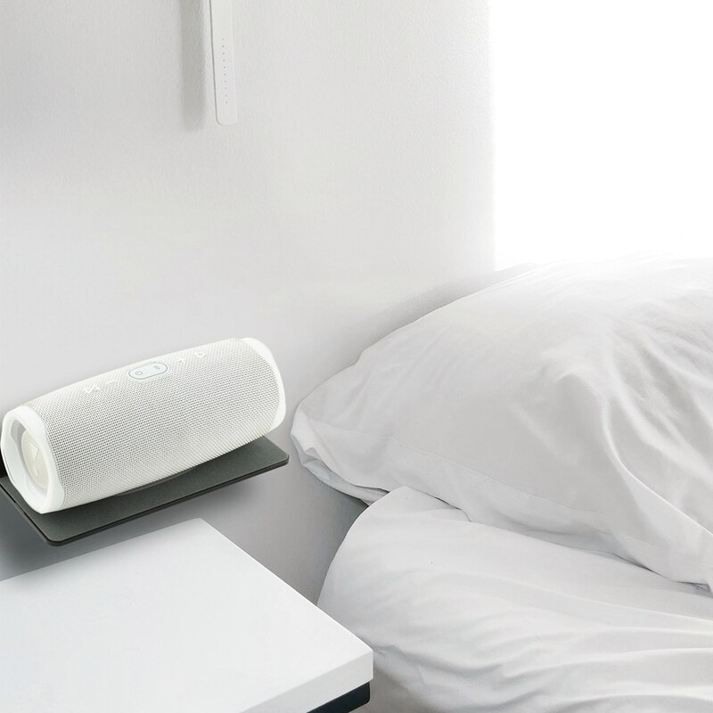 Vägghylla högtalarställ, akryl väggmonterad display hylla för bluetooth högtalare, webbkamera, mobiltelefoner, leksak