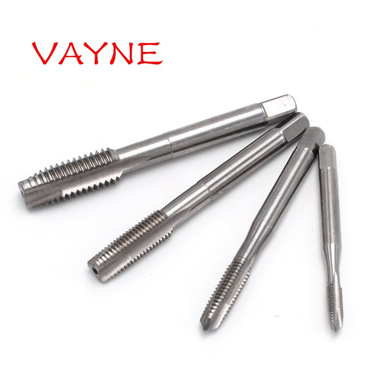 HSSE Metric Spiral Pointed Tap M1.4 M1.6 M1.7 M1.8 M2 M2.2 M2.5 M2.6 M3 M3.5 M4 M4.5 M5 M5.5 Machine Screw Fine Thread Taps