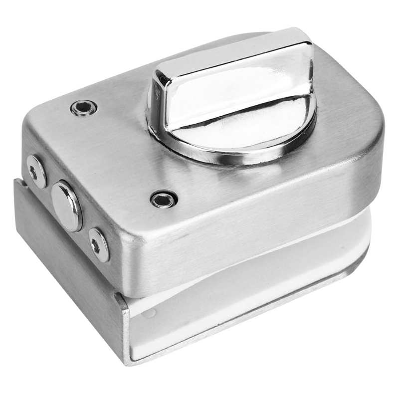 2 Set Stainless Steel Cabinet Door Latch Lock Bolts for Bathroom Toilet Shop Glass Doors Bolt Lock