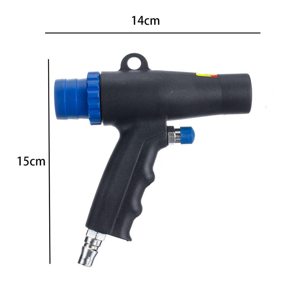 Blaasstofzuiger 2 in 1 luchtstofzuiger compressor dubbele functie luchtzuiger blaaszuigpistolen kit pneumatische stofzuiger gereedschap