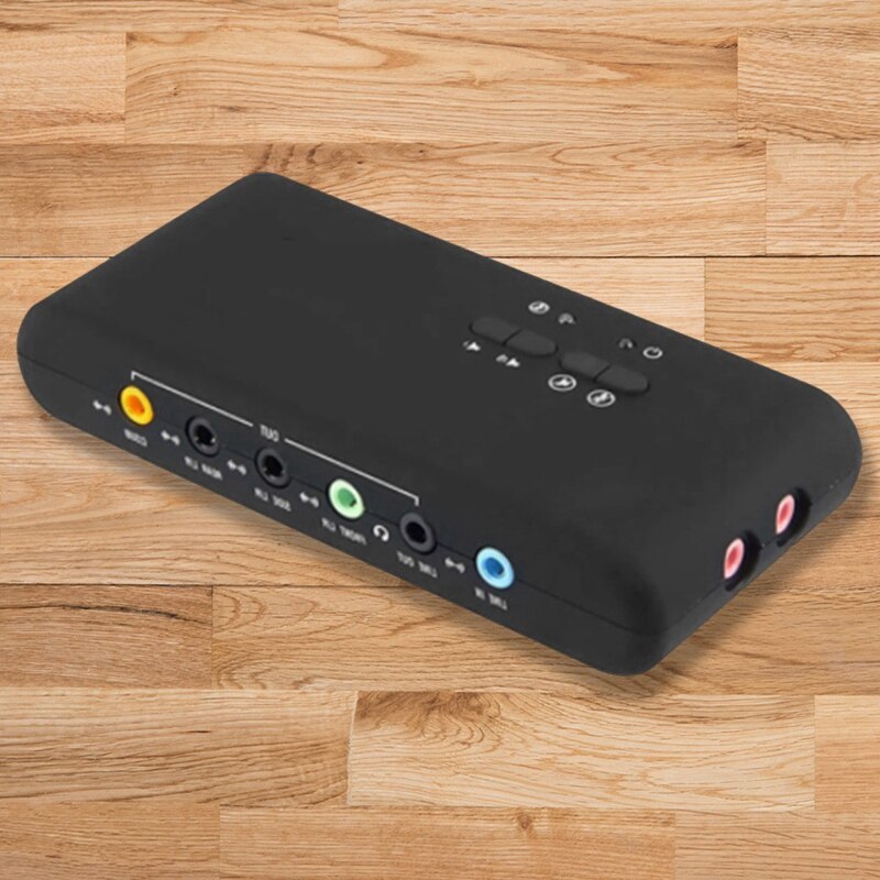 7.1 Geluidskaart Usb 2.0 Geluidskaart Cmi6206 Chipset Usb Usb O Apparaat Klasse Spec1.0 En Usb Hid Class Spec 8 Kanaals Dac