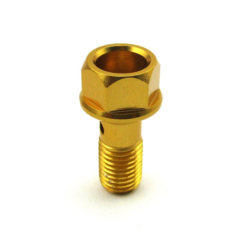 XLSION Banjo Bolt M10x1.25 For Pit Dirt Bike ATV Quad Moped Scooter Go Kart Motorcycle Brake Oil Cooler