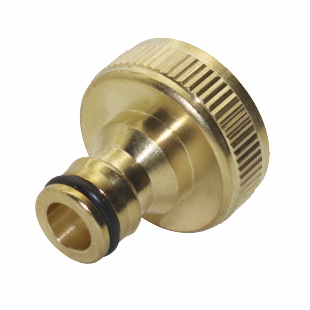 5 Pcs 1'' Brass female Threaded Tap Garden Hose Connect Adaptor Tap Snap Fitting Pipe Garden irrigation tools water conector