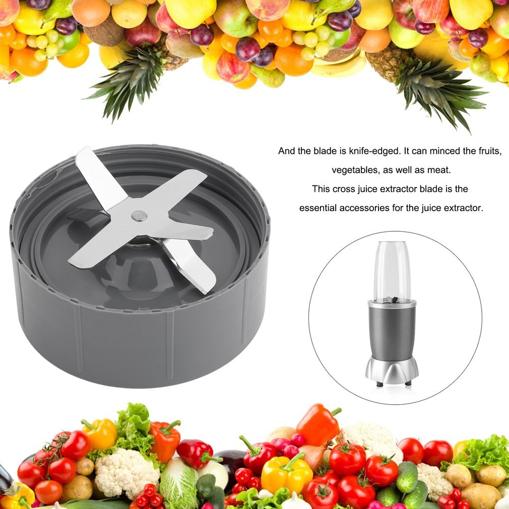 Household Replacement Stainless Steel Cross Juice Extractor Blade Spare Part Replacement Set For Blender 900w/600w