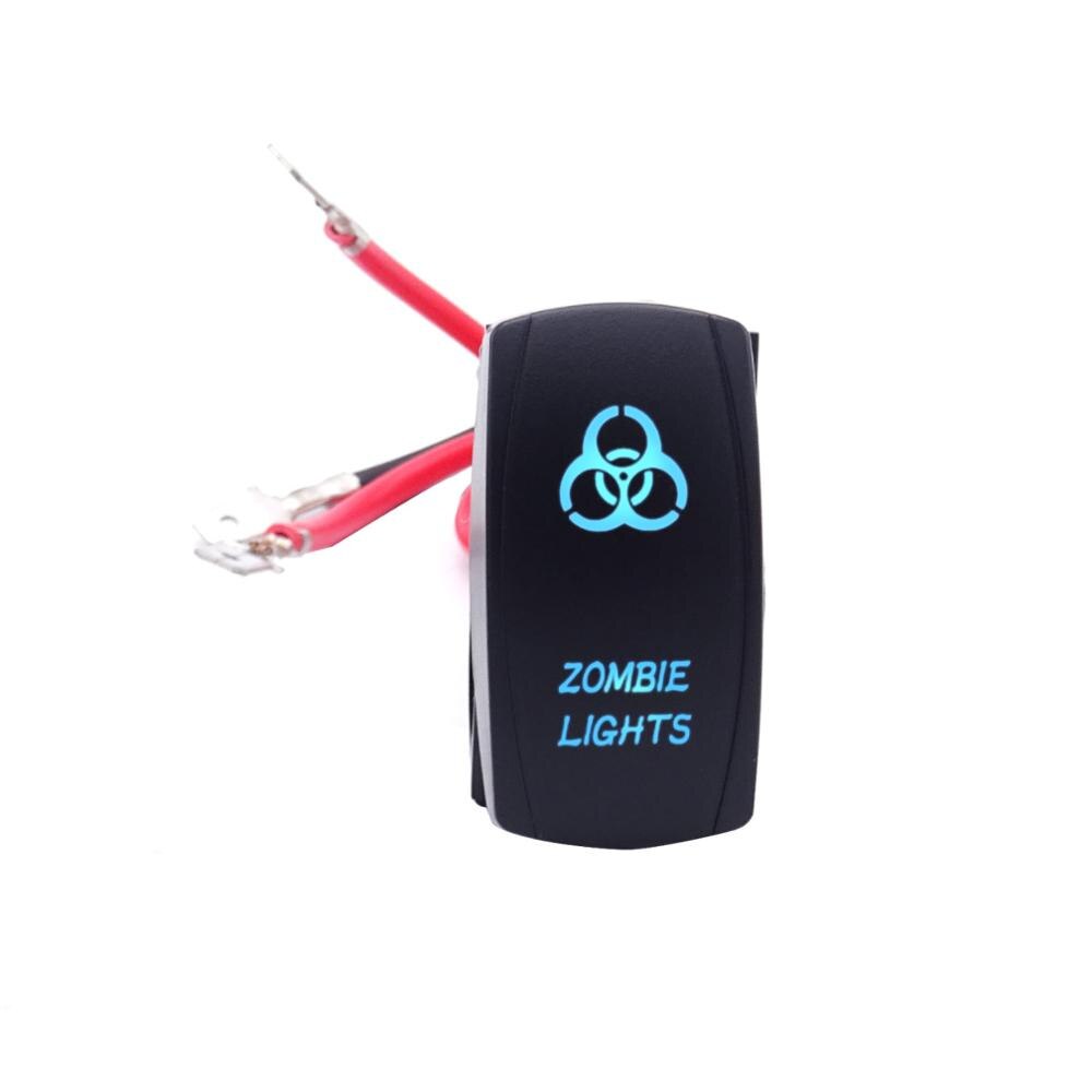 thumbnail image 2 of STV Motorsports Waterproof Rocker Switch – 20A 12V, Blue LED – For Polaris RZR 800/900/XP & UTVs, SR1000 2 of 4