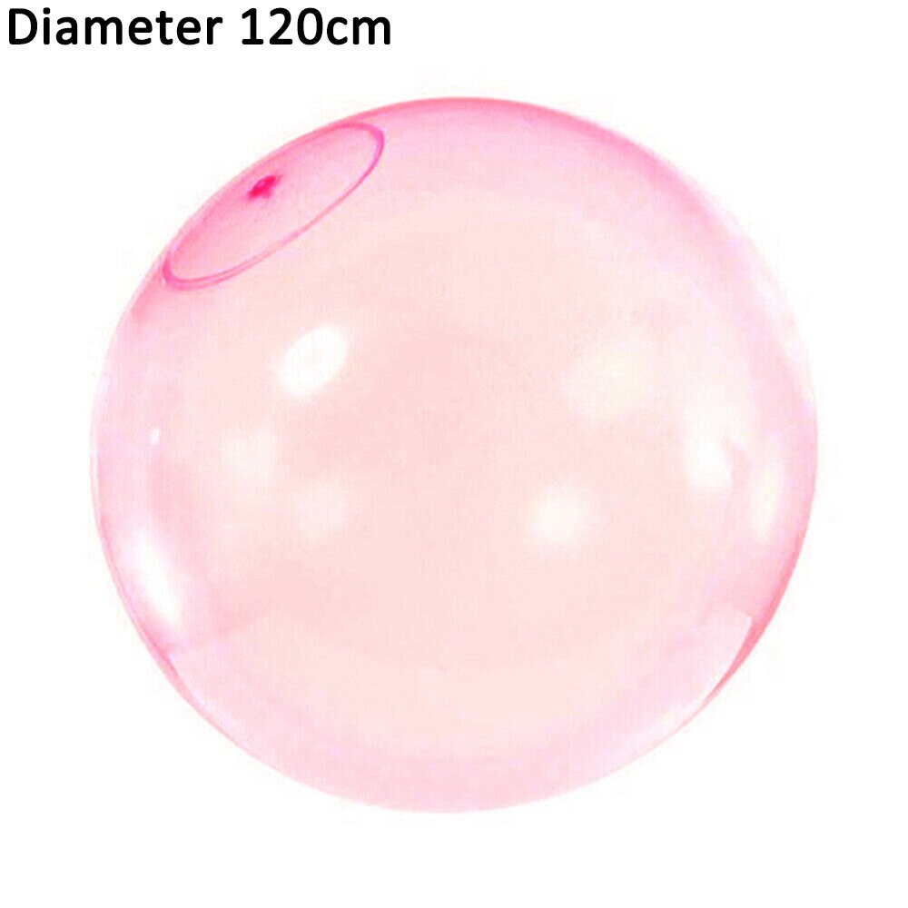 Durable Bubble Ball Inflatable Fun Ball Amazing Tear-Resistant Super Wubble Bubble Ball Inflatable Outdoor Balls In Stock: pink120cm