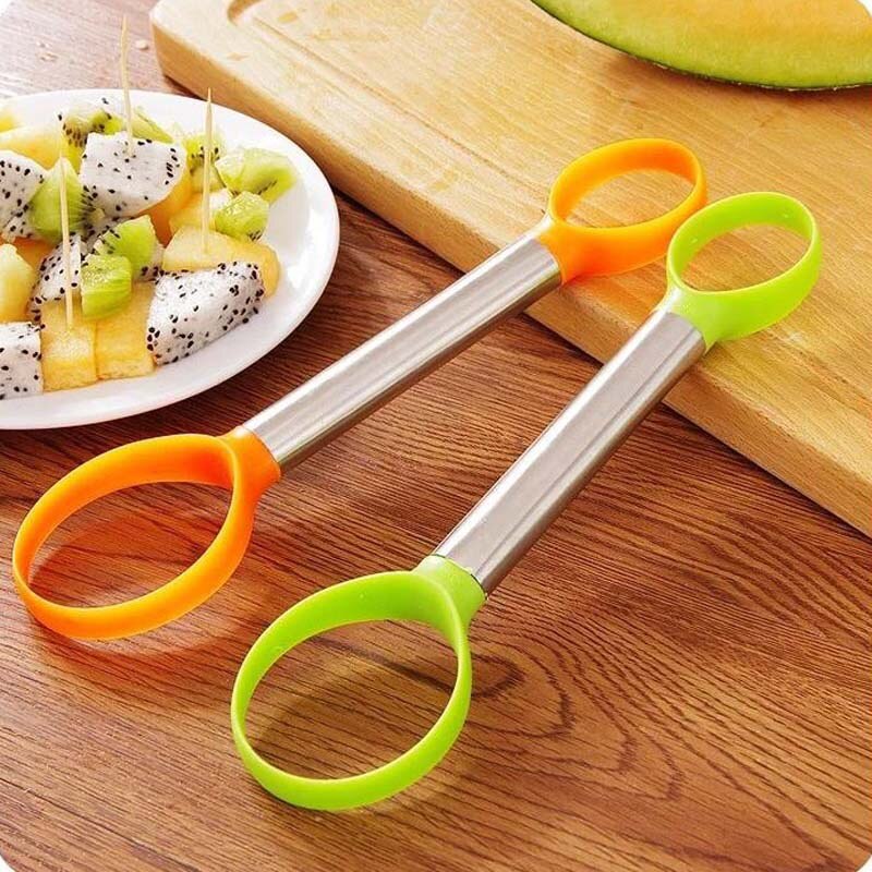 Separador de pulpa multifuncional para frutas y verduras, separador de doble cabezal para frutas y verduras de 24x2x6x4,5 cm