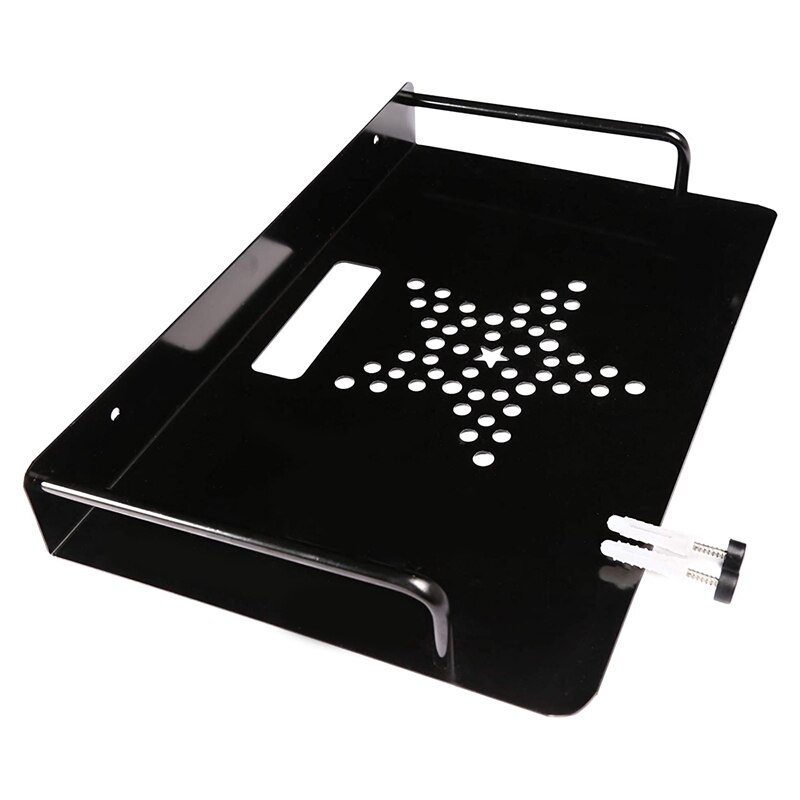 DVD Wall Mount Shelf Bracket, Aluminum Wall Mount Shelf Bracket/Holder/Stand for TV Box,Router,Mini PC,TV Accessories: Default Title