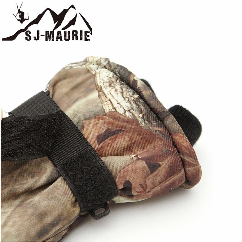 Men's Ski Gloves Fleece Snowboard Gloves Snowmobile Motorcycle Riding Winter Gloves Windproof Waterproof Unisex Snow Gloves