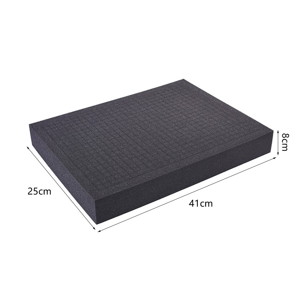 1/5pcs Pré-Coupe Insert En Mousse Haute Densité Pick Mousse Outil Électrique Système de Transport Bloc Éponge Coussin En Mousse Pour Boîte À Outils: 1pcs-41x25x8cm