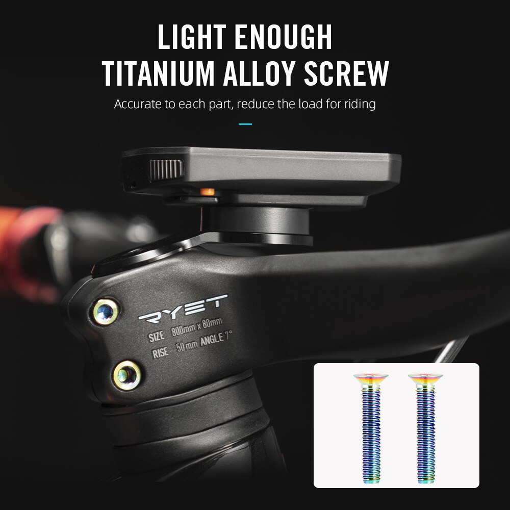 Extension de tige de vélo, support d&#39;ordinateur de vélo, odomètre, compteur de vitesse, chronomètre, support externe, adaptateur pour Garmin Edge GPS