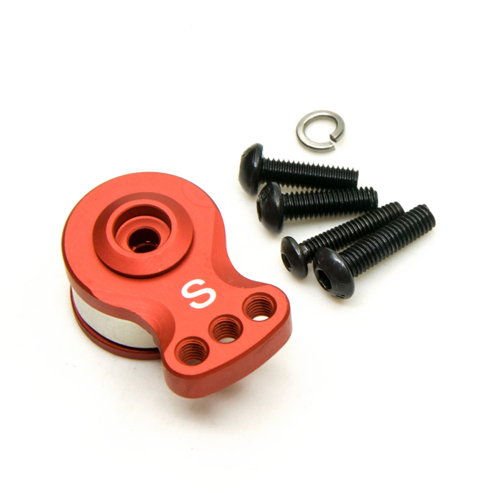 AXSPEED sección ajustable fuerza Servo protección 25T dientes medio Servo brazo bocina para 1/8 1/10 Control remoto coche barco