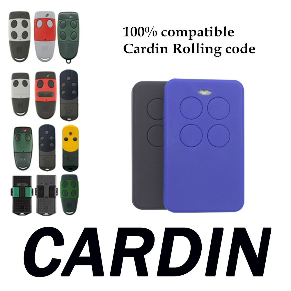 Cardin télécommande de porte de garage compatible avec 433.92MH Cardin S476-TX2 / TRQ S449 / TXQ S449