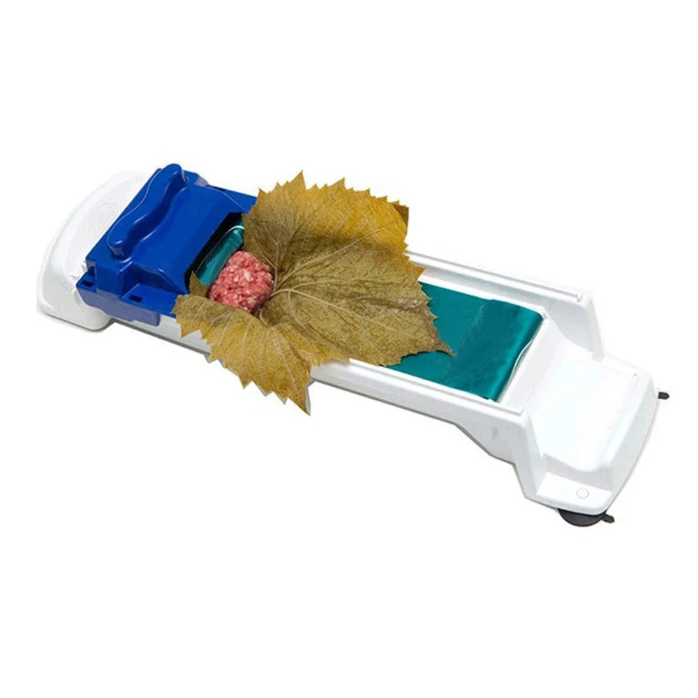 Herramienta de enrollado de hojas de repollo, rodillo de carne de verduras, máquina de rodillo Dolmer, Yaprak Sarma de uva rellena, accesorios de cocina, suministros para el hogar: Default Title