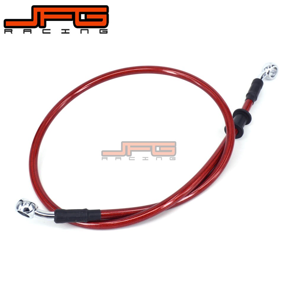 28 Degree M10 1500-1900 Stainless Steel Hydraulic Brake Clutch Oil Hose Line Radiator Pipe For Motorcycle ATV Dirt Pit Bike