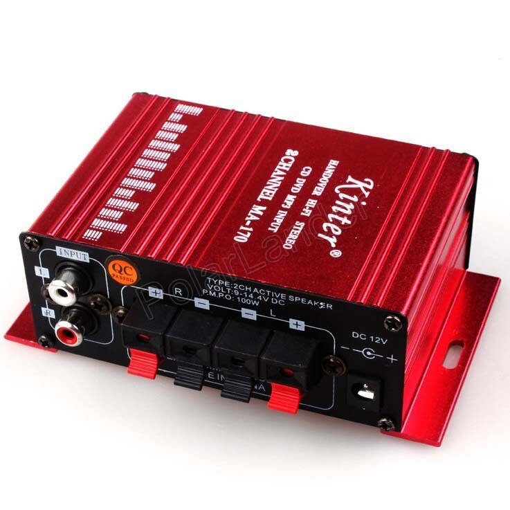Amplificatore Audio Digitale Stereo 100W In Lega Di Alluminio Per Casa – Compatto E Potente