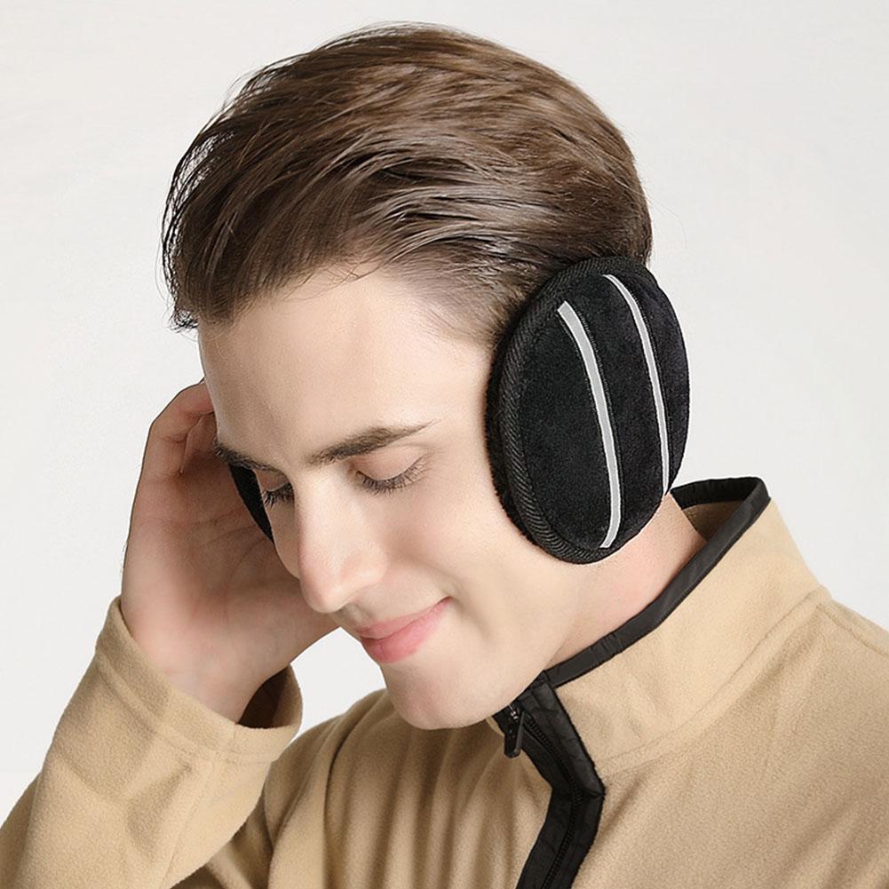 1PCS Black/Coffee/Gray/Navy Blue Earmuff Unisex Earmuff Muff Ear Wrap Band Accessories Ear Earlap Warmer Apparel Winter Gif I4R7
