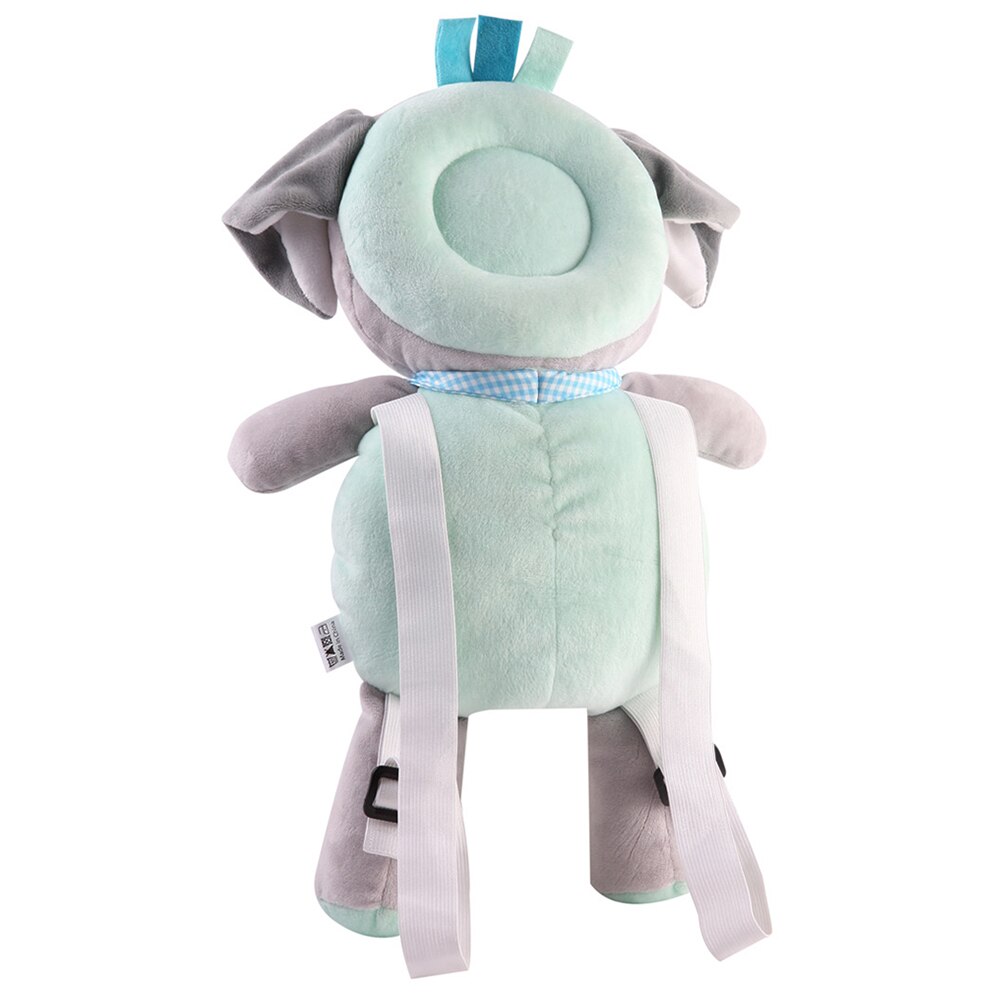 Nursery Home Head Protection Pad Anti-Break Infant Cartoon Baby Buffering Adjustable Strap Sit Walk Learning