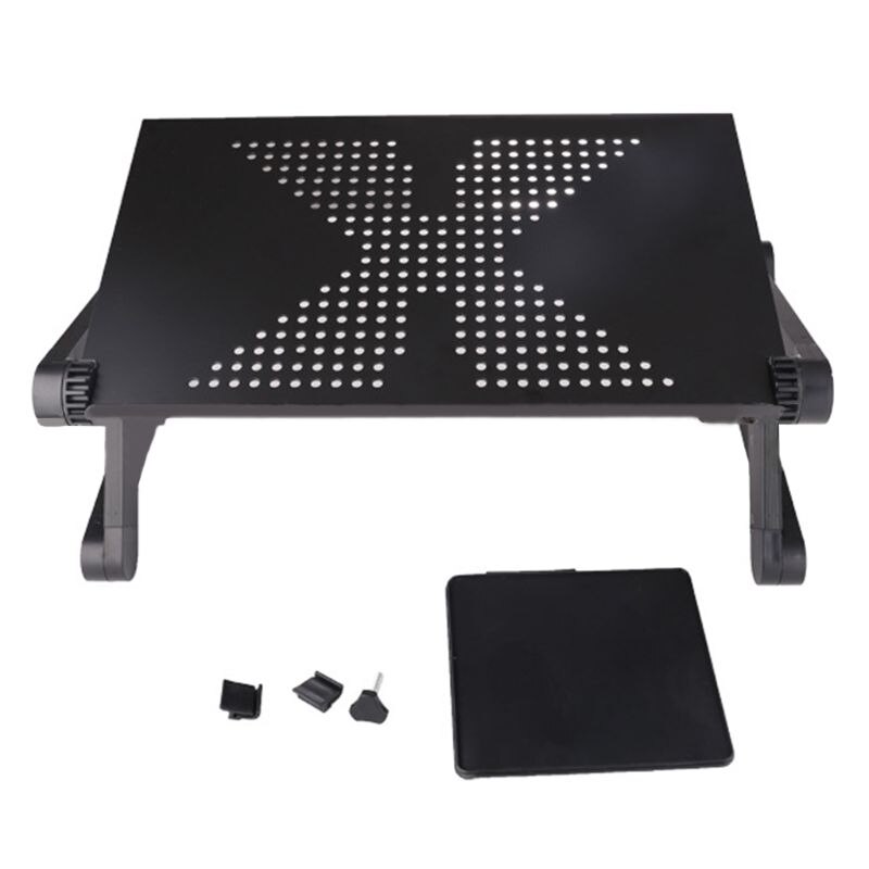 Ergonomic Folding Laptop Table Adjustable Laptop Stand Portable Desk for Laptop 652A