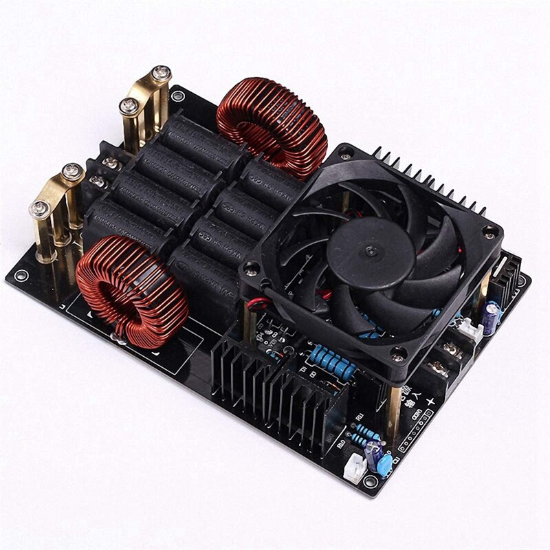 Radiateur à Induction 12-40V, 50a, 1kw, ZVS, générateur haute tension, basse fréquence, 1000W, carte avec bobine