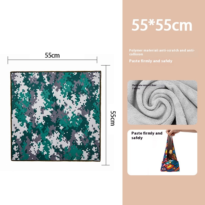 Camera Cover Protective Wrap Cloth Magic Folding Cloth SLR Lens Protector Case Wrapping Storage photographinner Bag: Clear