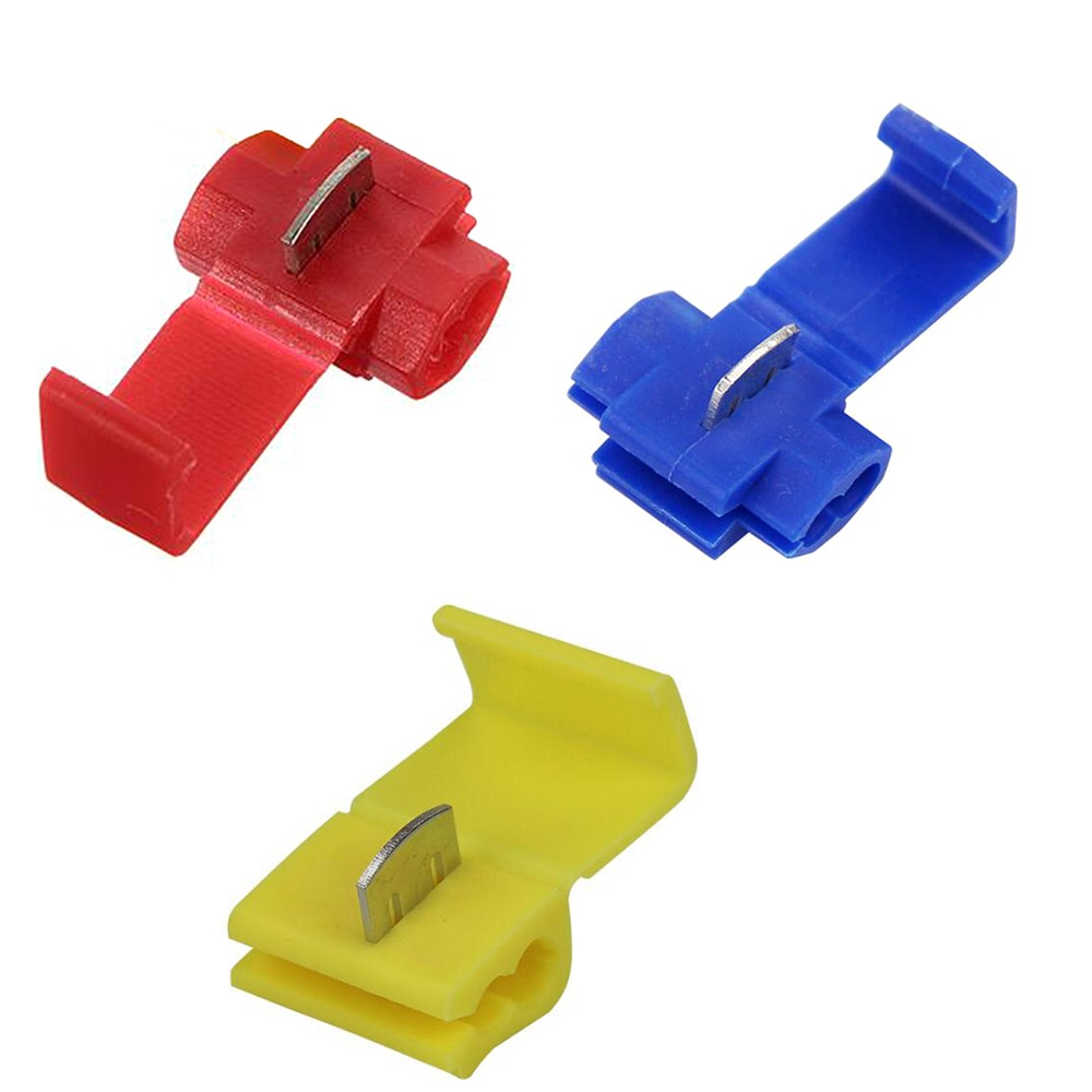 10PCS Red Blue Yellow Scotch Lock Quick Splice 22-18 18-14 12-10 AWG Wire Connector 801P3 802P3 805P3
