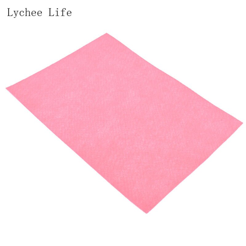 Lychee Life A4 Self Adhesive Velvet Fabric Solid Color Synthetic Patchwork Fabric For Garment DIY Sewing Crafts: 6