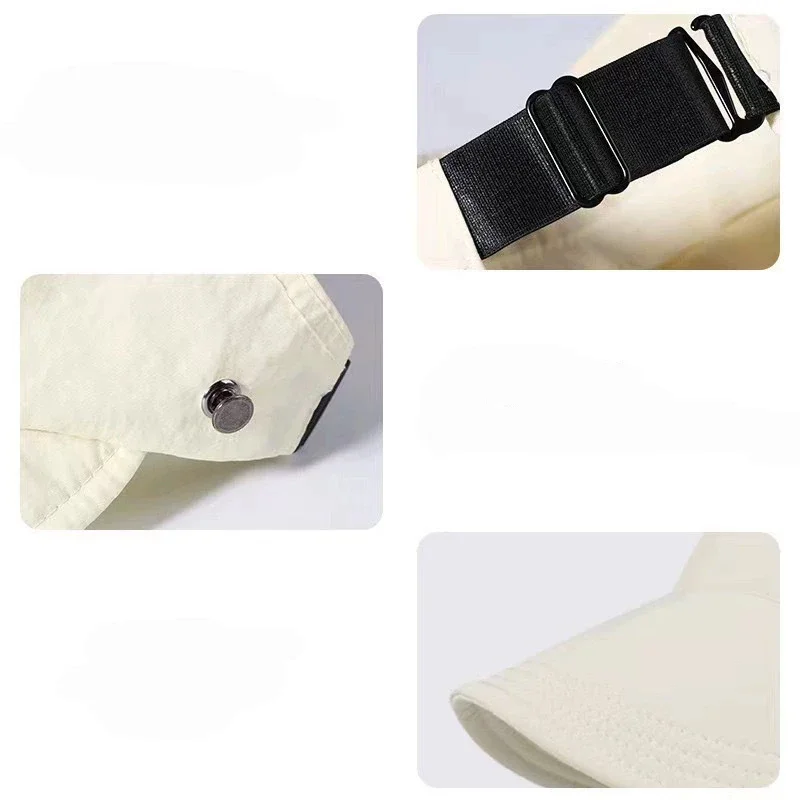 1 pz estate/autunno cappello di protezione solare superiore vuoto per le donne ragazze all'aperto anti UV berretto da baseball a tesa larga cappelli da trekking da viaggio da spiaggia