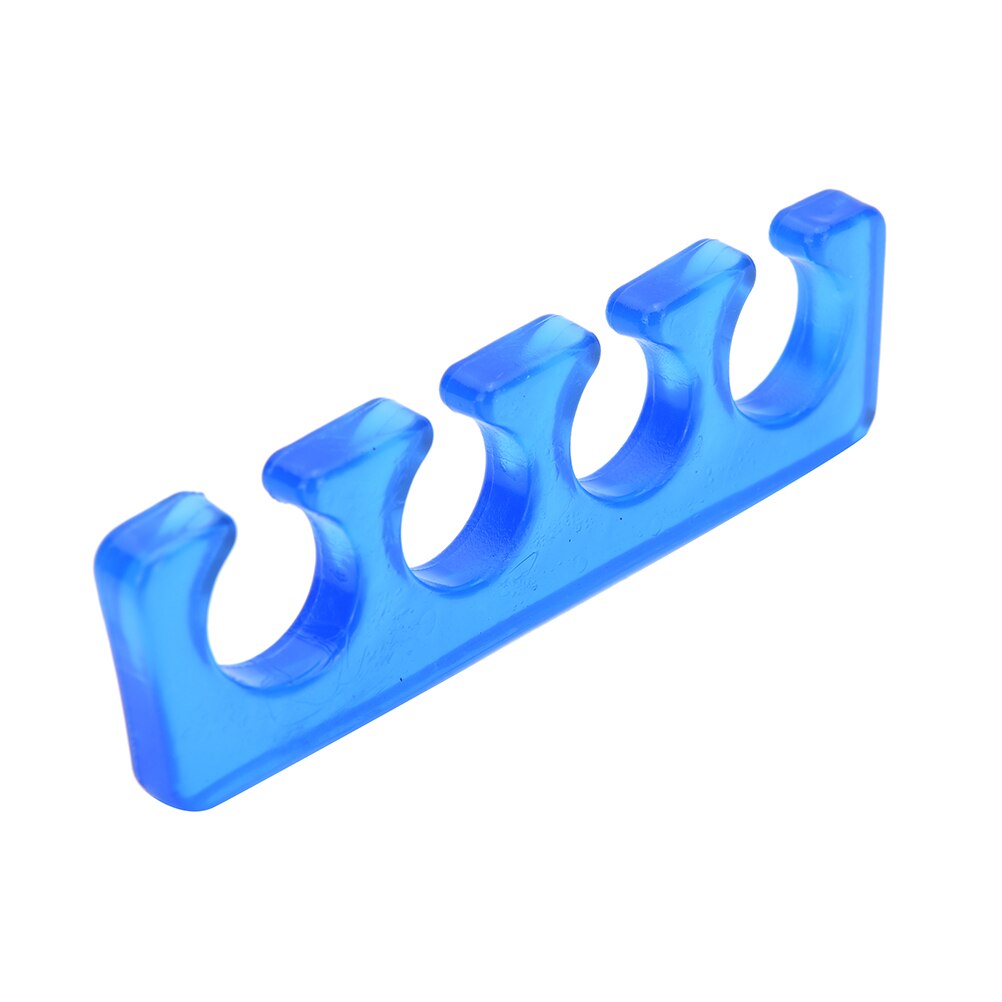 Soft Silicone Toe Finger Separators Nail Tools Art Manicure Pedicure Foot Braces Support Assistant Polish 1 Pair