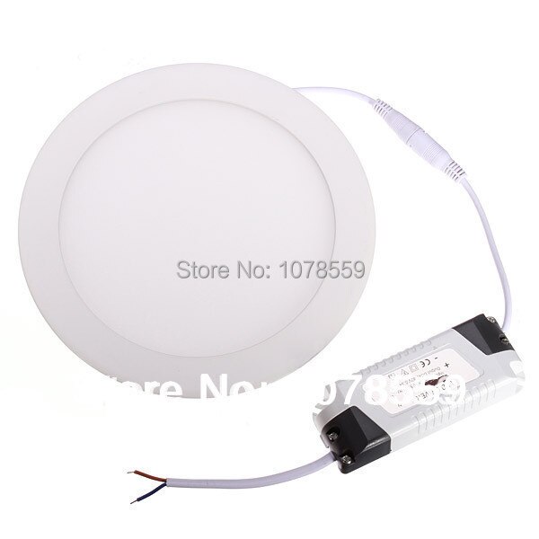 18W led panel lights Epistar chip 1680lm warm white/white round suspended SMD85-265V