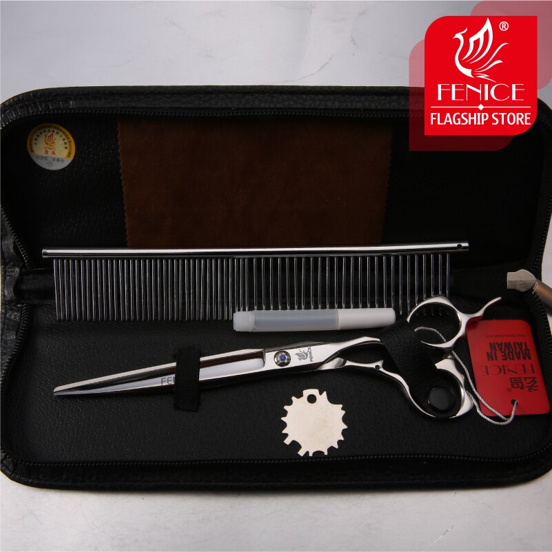 Fenice 7.0 inch hondentrimschaar, knipschaar voor huisdieren, stylist, hondentrimmer