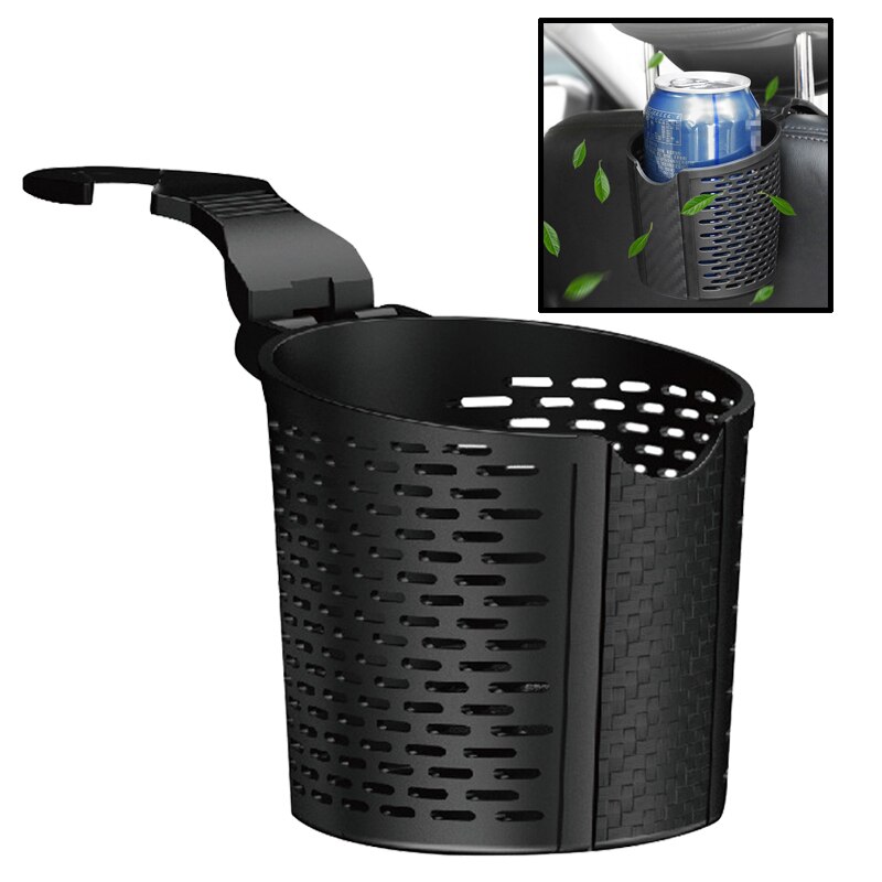 Auto Bekerhouder Achterbank Haak Opknoping Mount Drink Container Voor Truck Auto Interieur Water Fles Opslag Houders Organizer