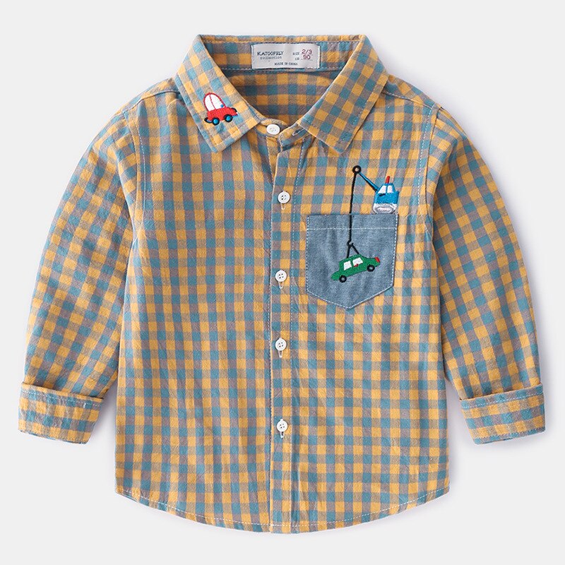 Bestickt freundlicher Hemd FRÜHLING HERBST freundlicher Karikatur Kran Hemd JUNGE MÄDCHEN 0-1 Jahre Alte Baby Kleidung