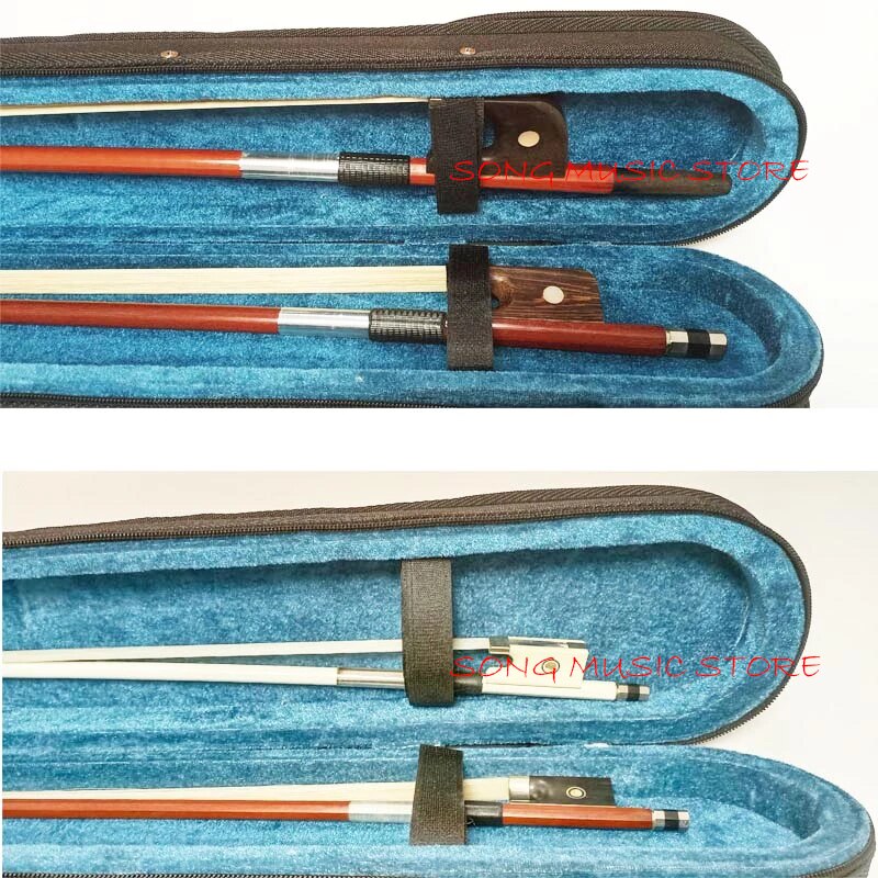 Twee Pack Boog Doos Strijkstok Doos Cello Boog Doos Bas Boog Doos Productie Hout + Canvas