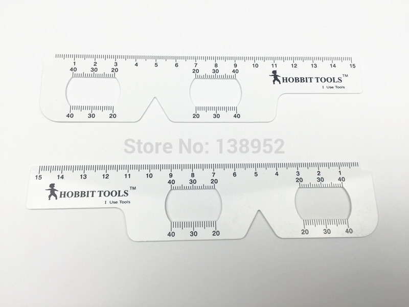 1pc Optical PD Ruler Pupil Distance Ruler for Meter ophthalmology ruler