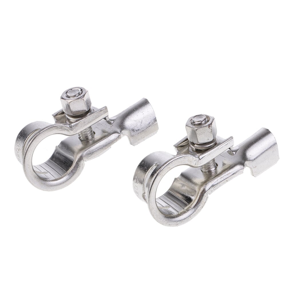 2 Car Battery Terminal Post Positive Negative Brass Casting For Auto Car Marine Boat