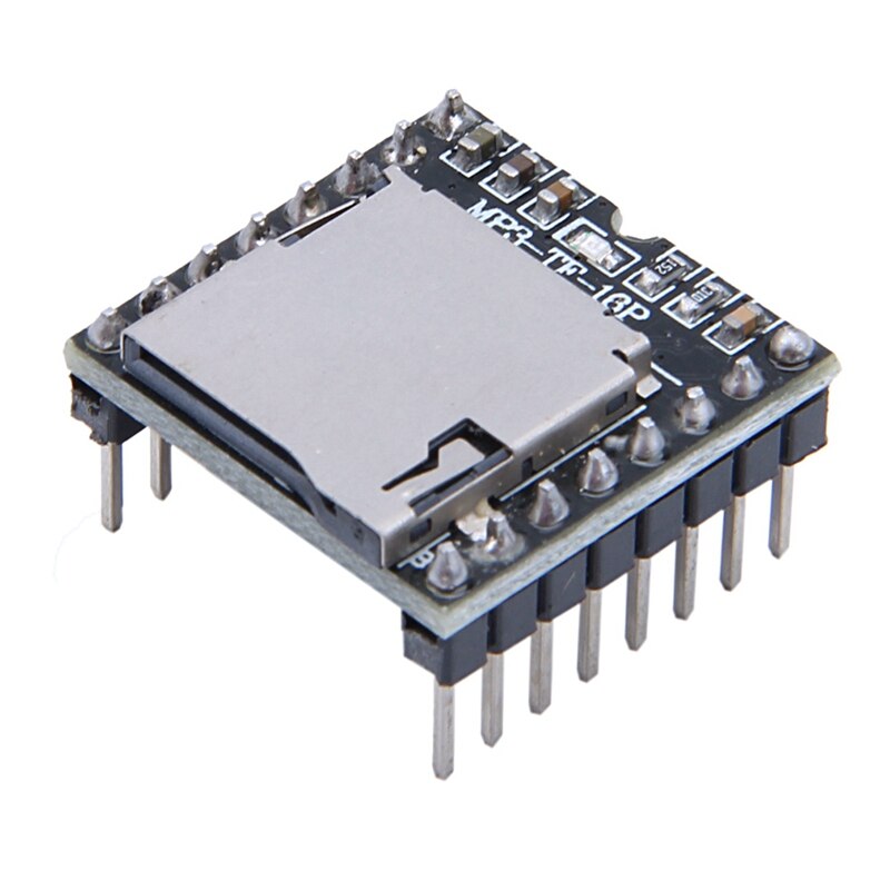 1 Pcs DFPlayer Mini MP3 Player Module & 1 Pcs Ams1117-3.3 Ldo 800Ma Dc 5V to 3.3V Step-Down Power Supply Module