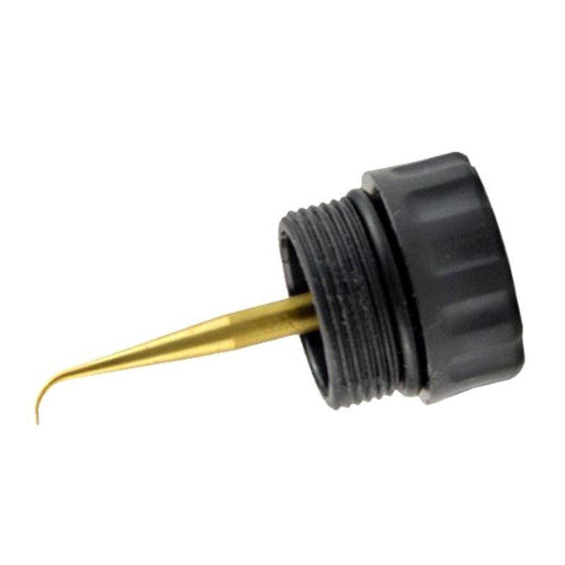 LLavero de aluminio Buceo para tanque de buceo con 12 anillos O y púa de latón para natación, deportes acuáticos, herramientas de buceo