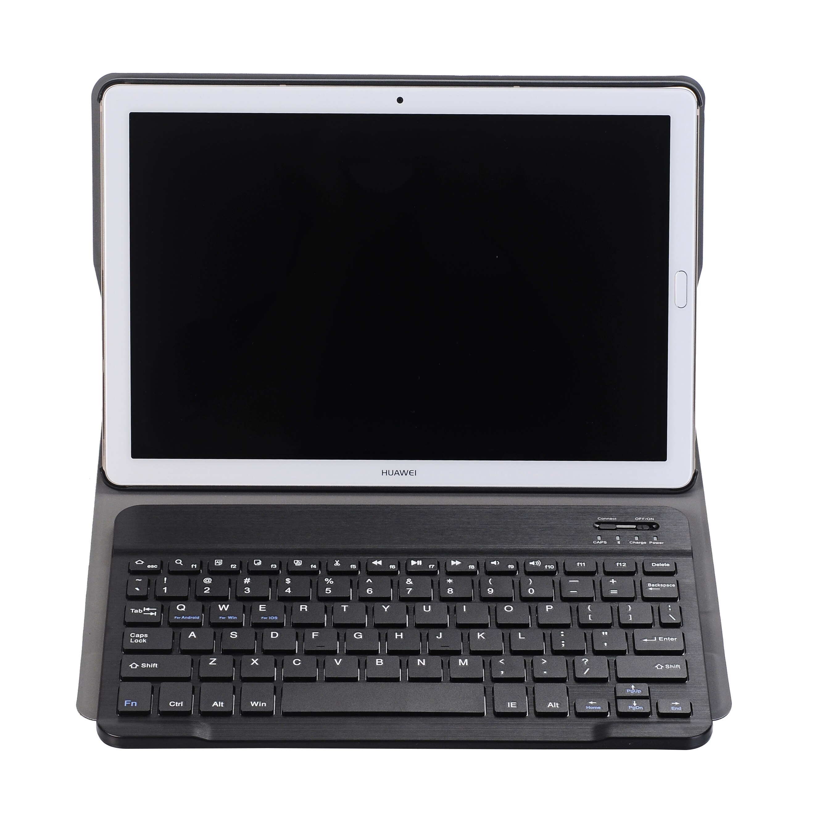 Étui pour huawei matepad 10.4 '', honor 3-al00 w09/ 10.4/  v6 pad pro 10.8 '', clavier wi-fi bluetooth détachable, housse en cuir + stylet