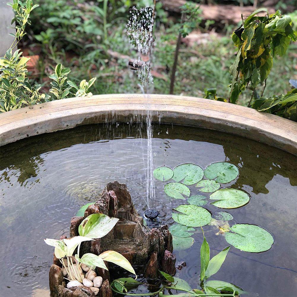 Zonne-energie tuinfontein pomp zonne-energie tuinfonteinen watervallen pomp fontein vogel zonne-energie vogel waterfontein power bat  e4v 9