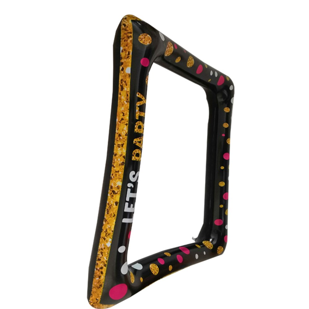 Nouvel an cadre Photo gonflable cadre Photo à main accessoire Photo accessoires de photographie fournitures de fête
