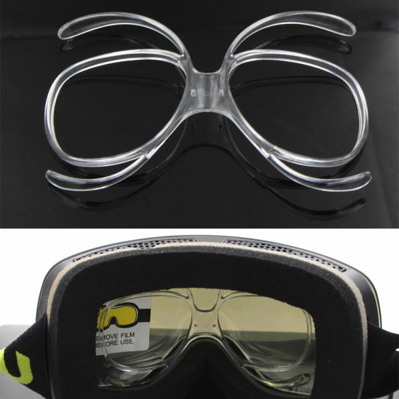 Gafas de esquí con montura interior TR90, lentes de esquí con inserto Rx, graduadas, flexibles, para nieve, miopía, para deportes de esquí: Default Title