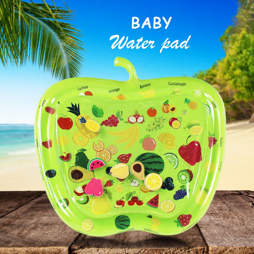 Fruit Baby PVC Tummy Time Pad Toddler Inflatable Ice Water Patted Mat Games Beach Lawn Sprinkler Pads